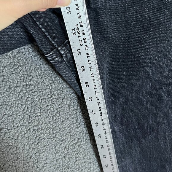 Denim Forum The Marlene 60s High Rise Flare Jeans - Women's Size 30 - Black - Picture 6 of 10